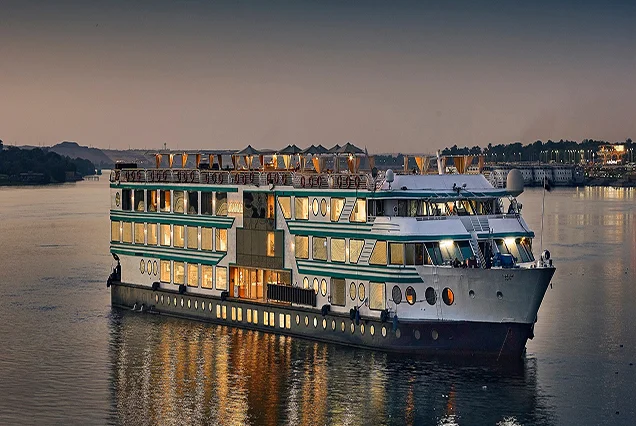 Crucero por el Nilo Al Nabilatan 8 días ida y vuelta desde Luxor, viaje de lujo