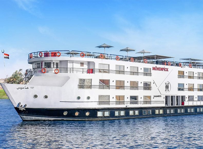Movenpick Hamees Crucero por el Nilo 5 días de Luxor a Asuán Viaje de lujo de 5 estrellas